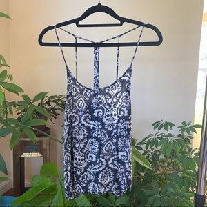 Paisley Spaghetti Strap Tank Top